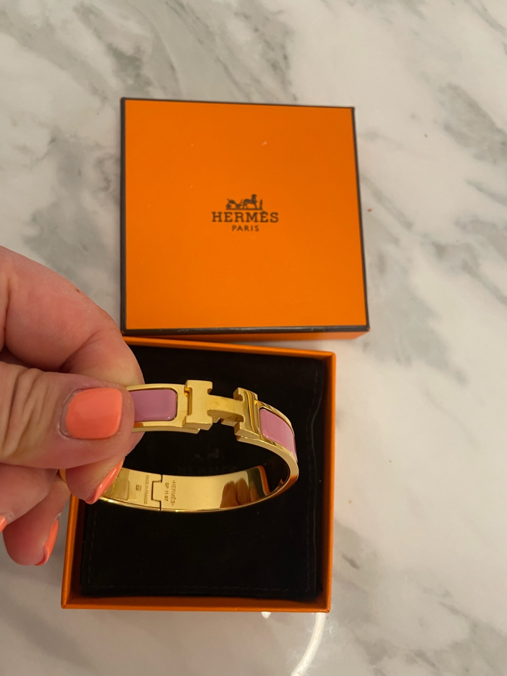 Hermes Clic H Bracelet - Picture 5 of 5